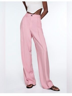 NWT ZARA FULL LENGTH TROUSERS